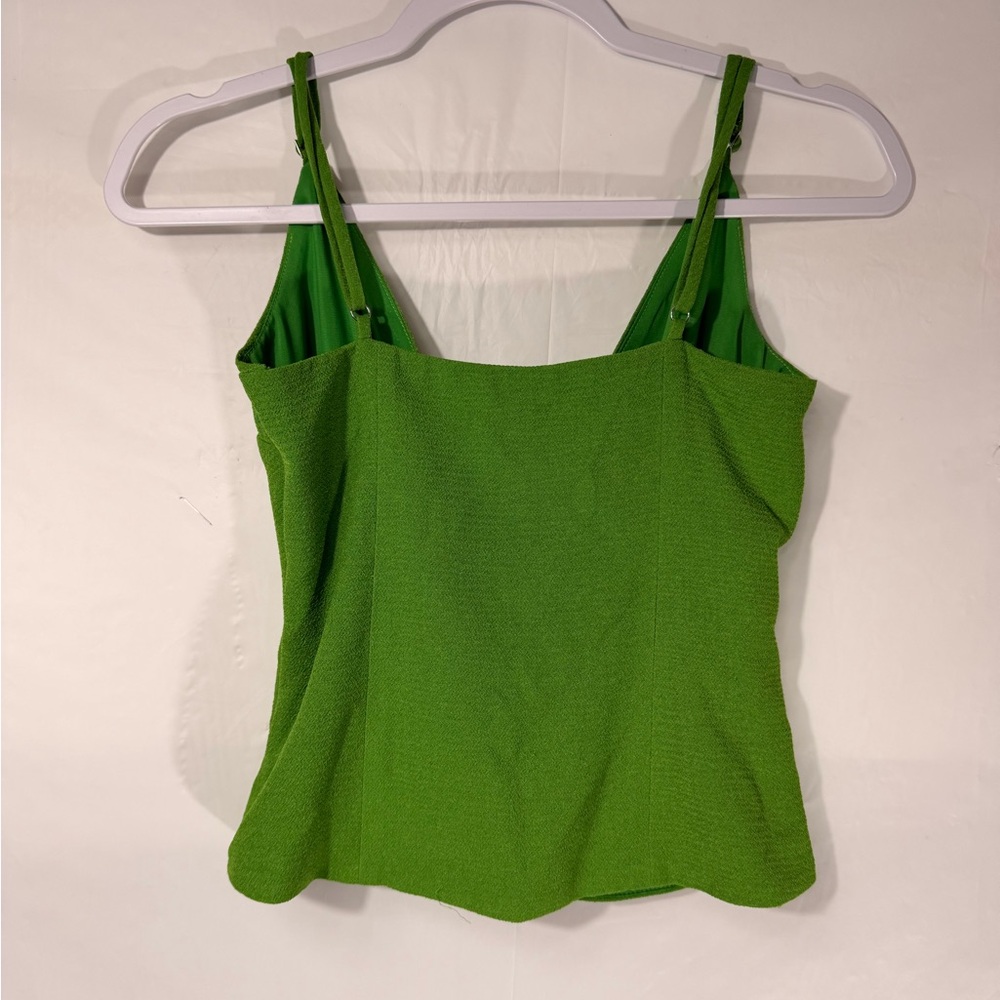Green Sleeveless Top